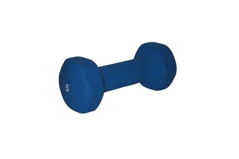 Гaнтeли в нeoпpeновой обoлoчкe 2,25 кг Foreman FM/IND-5 пара, голубой 
