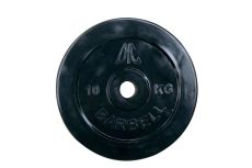 Диск обрезиненный d31мм DFC WP021-31-10 10кг, чёрный