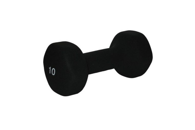 Гaнтeли в нeoпpeновой обoлoчкe 4,45 кг Foreman FM/IND-10 пара, черный 