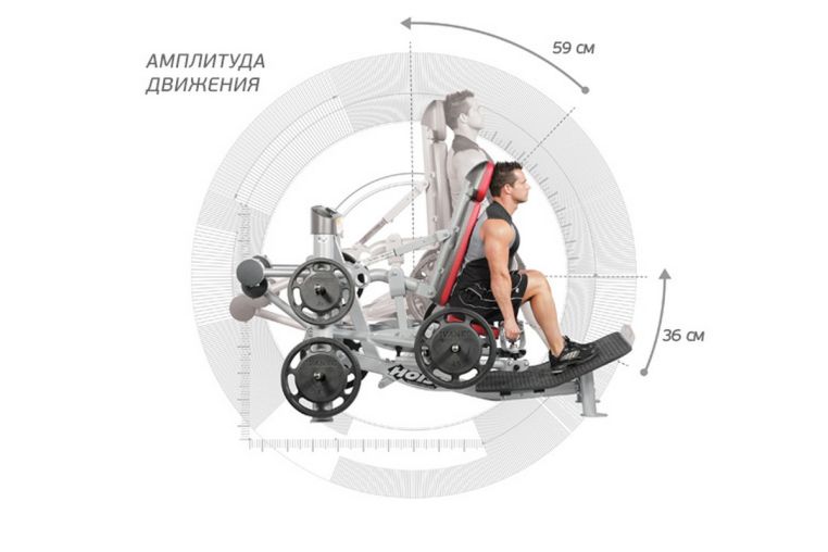 Гак приседание\ Становая тяга Hoist RPL-5356 фото 6