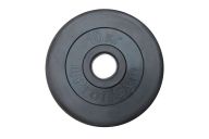 Диск обрезиненный ProfiGym D51 мм чёрный 10,0 кг ДТР-10/51