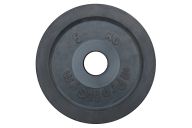 Диск ProfiGym олимпийский (51мм) обрезиненный 5 кг, черный ДО-5/51