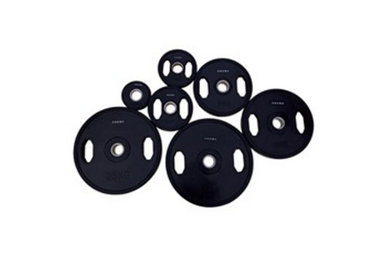 Диск олимпийский d51мм Grome Fitness WP027-25 черный фото 1