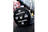 Диск EVO BUMPER PLATE 20кг YouSteel чёрный