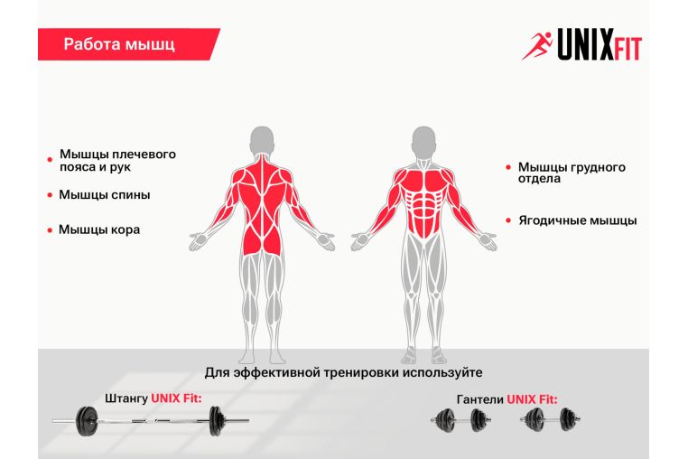 Скамья силовая универсальная UnixFit BENCH 110 BSBN110 фото 2