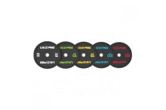 Бампированный диск 20кг Live Pro Rubber Bumper Plate NL\LP8331-20\00-00-00 черный\синий