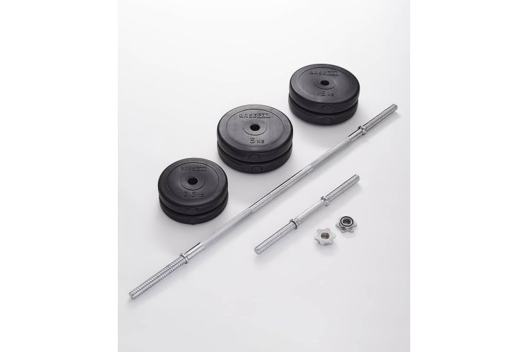 Штанга разборная BaseFit BB-411, 30 кг фото 3