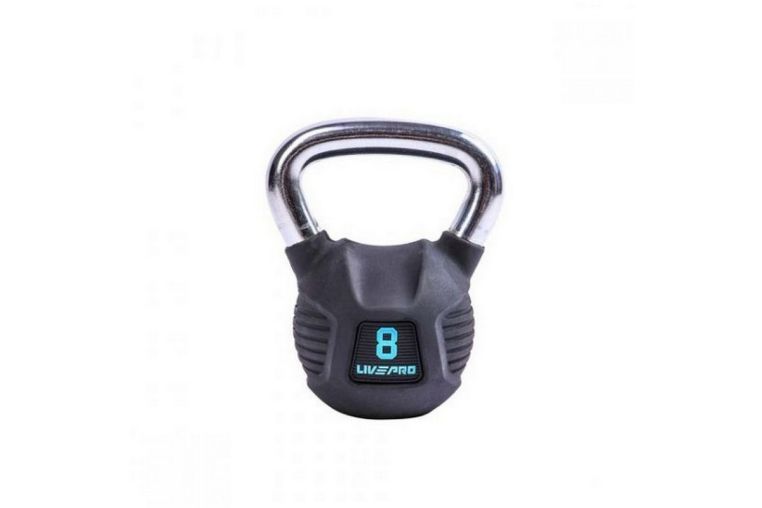 Обрезиненная гиря 6 кг Live Pro Premium Rubber LP8043-6 