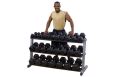 Набор гексагональных гантелей Body Solid 5 пар от 24,75кг до 33,75 кг SDRS650 фото 1