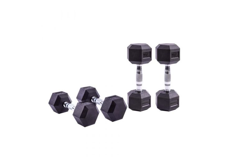 Гексагональны гантели 2,5кг Live Pro Hex Dumbbell LP8005-2.5, пара 