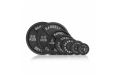 Диск чугунный окрашенный 25 кг VictoryFit VF-SC512500 фото 1