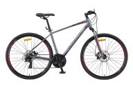 Велосипед Stels Cross-130 MD Gent 28" V010 Серый 2019 (LU091706)