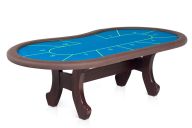 Стол для покера Start Line Калифорния Electric blue