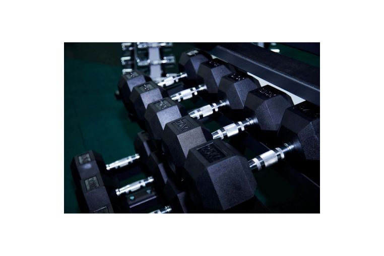Гантель гексагональная обрезиненная Profi-Fit 40 кг фото 1