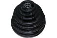 Диск обрезиненный Profi-Fit черный 3 Handle D51мм 10кг фото 5