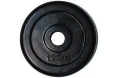 Диск обрезиненный Profi-Fit черный Classic D26 1,25кг