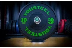 Диск 10кг YouSteel Traning PRO чёрный