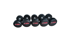 Набор обрезиненных гантелей Smith DB145-3 (пара) от 27,5 до 37,5кг, с шагом 2,5кг