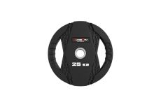 Диск олимпийский обрезиненный, с двумя хватами 20кг UltraGym UG2005С