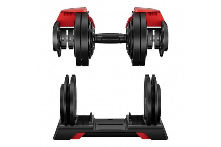 Наборная гантель Adjustable Dumbbell 3-24 кг Live Pro RUMF7070 фото 6
