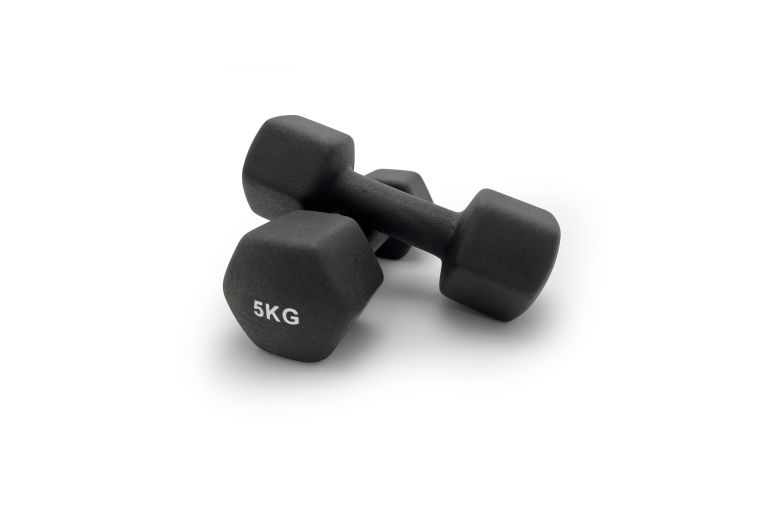Гантель неопреновая 5кг UnixFitt DBNEO5BK Black 