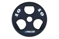 Олимпийский диск в уретане Precor FM\UPP-10KG\BK-LZ-00 10 кг, черный, лазерная гравировка