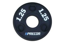 Олимпийский диск в уретане Precor FM\UPP-1.25KG\BK-LZ-00 1,25 кг, черный, лазерная гравировка