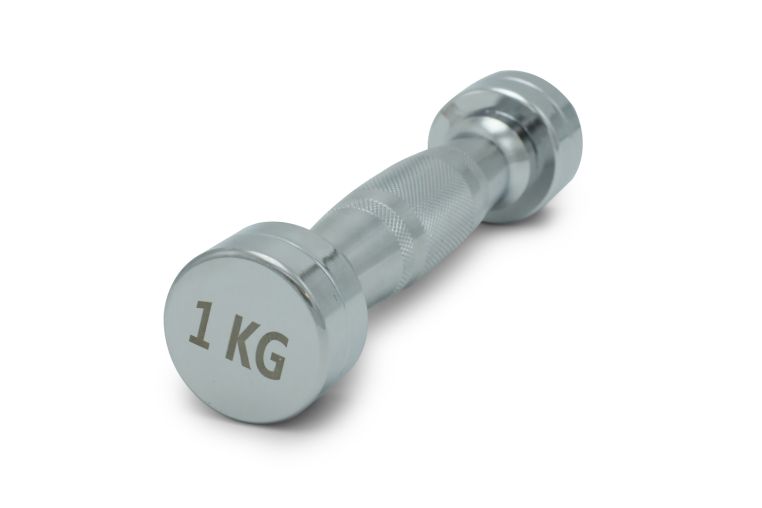 Гантель круглая хромированная 1кг UnixFit PRO DBRND1PCE 