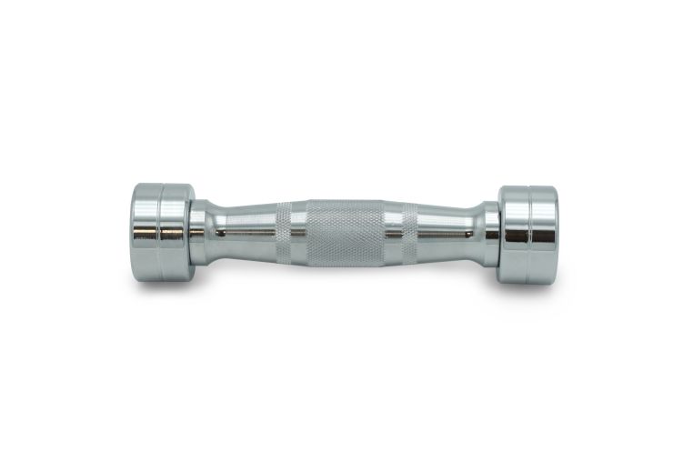 Гантель круглая хромированная 1кг UnixFit PRO DBRND1PCE фото 3