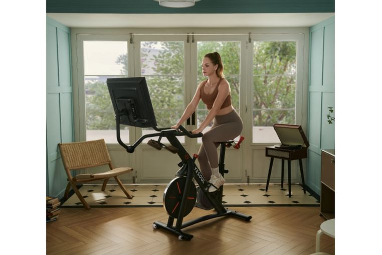Велотренажер Yesoul Smart Spinning bike G1MAX черный фото 2