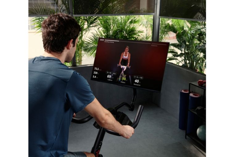 Велотренажер Yesoul Smart Spinning bike G1MAX черный фото 3
