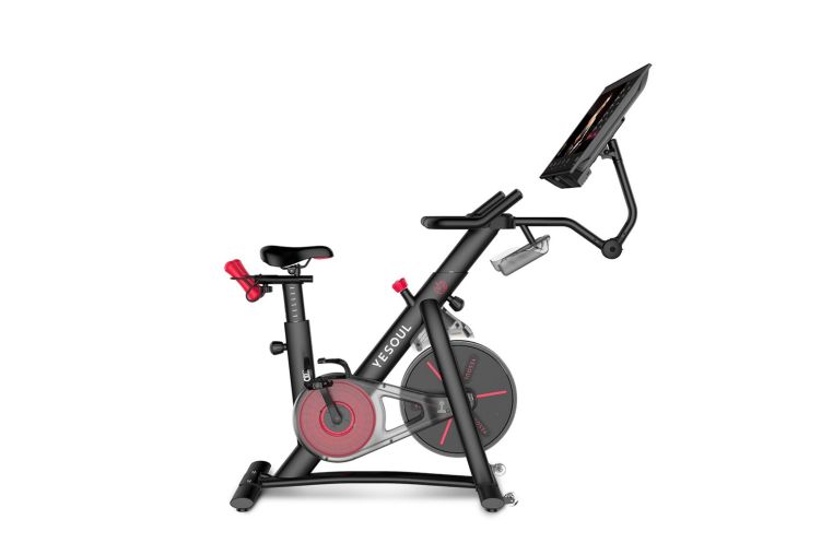 Велотренажер Yesoul Smart Spinning bike G1MAX черный фото 5