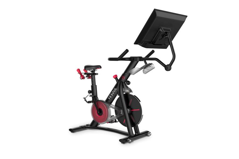 Велотренажер Yesoul Smart Spinning bike G1MAX черный фото 7