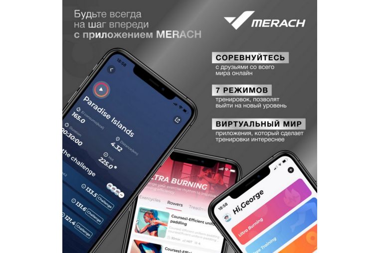Спин-байк с автоматическим углом наклона домашний MERACH MR-S01 фото 15