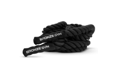 Канат тренировочный BRONZE GYM 4.1см.х 9м,12 кг.