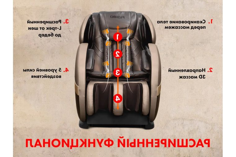 Массажное кресло Fujimo QI F633 Business Edition Эспрессо фото 9