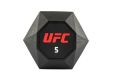 Комплект обрезиненных октагональных гантелей 10 пар от 2,5 до 25кг UFC Octagon Dumbbell UHA-75538-84 фото 6