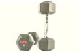 Комплект обрезиненных октагональных гантелей 10 пар от 2,5 до 25кг UFC Octagon Dumbbell UHA-75538-84 фото 8
