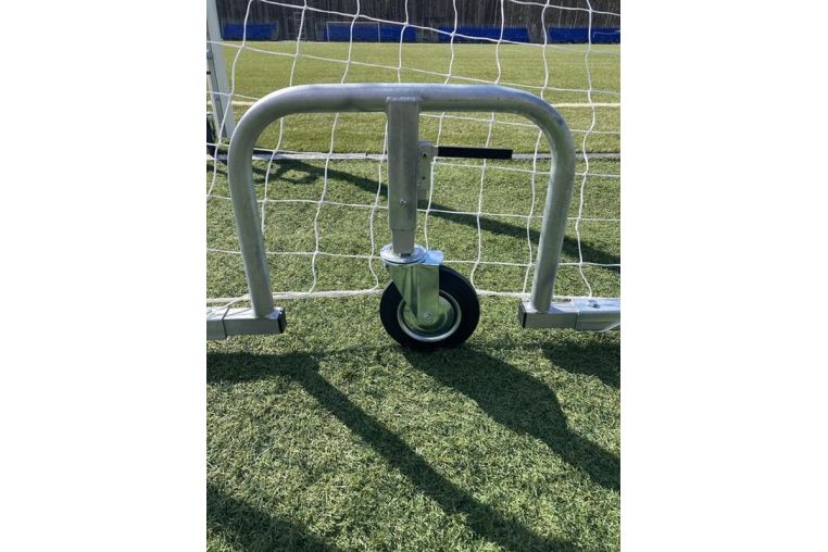 Ворота футбольные мобильные с колесами, алюминиевые 732x244 см SportWerk SpW-AG-732-4Z фото 2