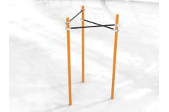 Комплекс турников Треугольник для Воркаут Spektr Sport SP WRK-15_76mm
