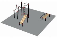 Проект Stecter Воркаут площадка для коттеджа 1-1 5103