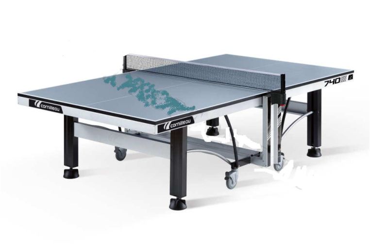 Теннисный стол складной профессиональный Cornilleau Competition 740 ITTF серый 