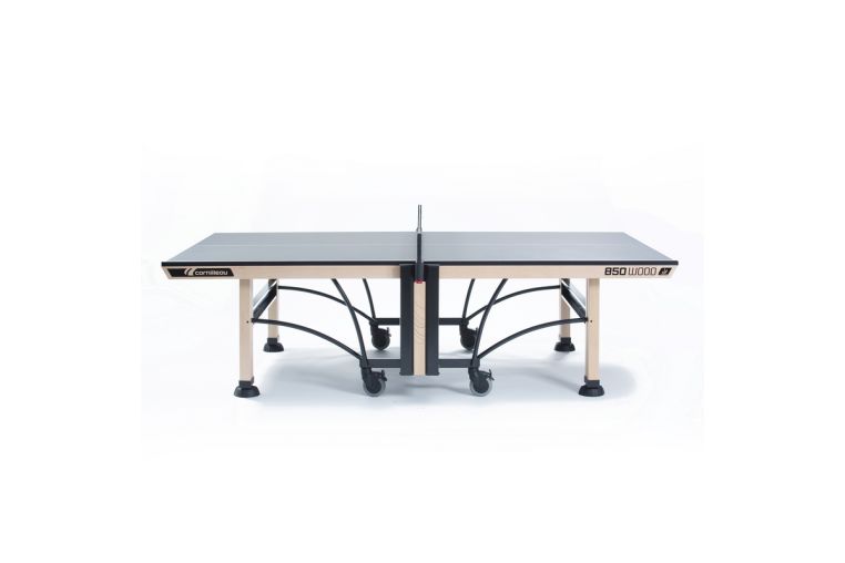 Теннисный стол складной профессиональный Cornilleau Competition 850 Wood ITTF Blue фото 1