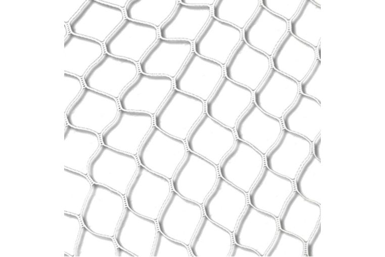Сетка волейбол пляж d4,0 мм, яч.10x10см,100x850см, обш. с 4-х сторн, верх/низ жел. тент 7 см ПП черный Zavodsporta 