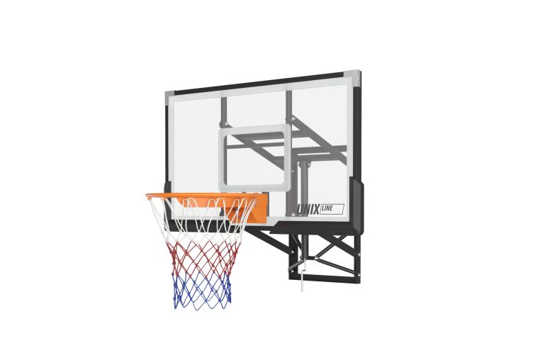 Баскетбольный щит регулируемый Unix Line B-Backboard-PC 50"x32" R45 BSBS50APCBK фото 8