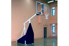 Стойка баскетбольная игровая мобильная складная с гидромеханизмом вынос 165 см, без противовесов Atlet IMP-A18E