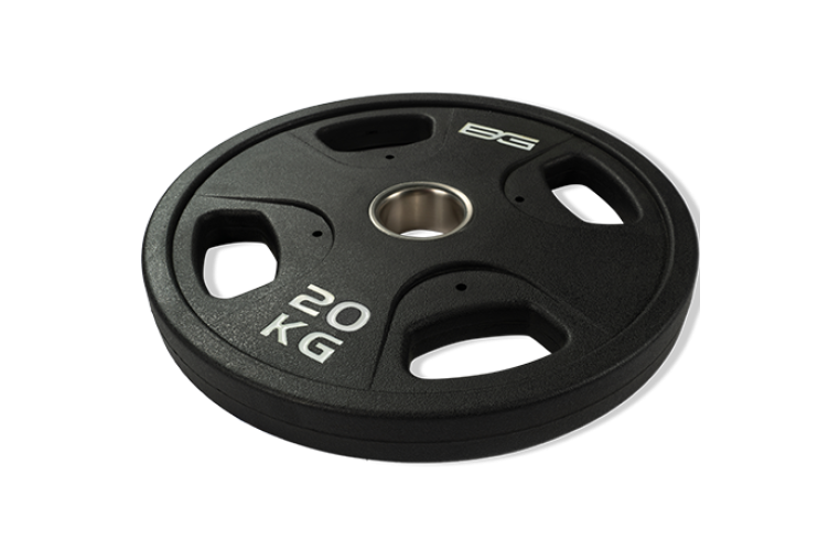 BRONZE GYM BG-PA-PL-P200 Диск олимпийский обрезиненный черный 20 кг 
