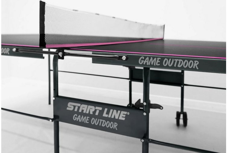 Теннисный стол Game Всепогодный с сеткой Start Line 6034-2 Black фото 2