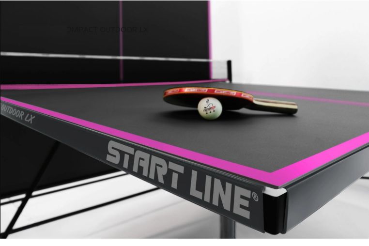Теннисный стол Start Line Compact-2 LX Всепогодный 6044-13 Black фото 2