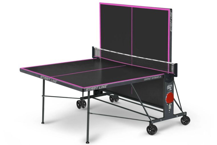 Теннисный стол Start Line Compact-2 LX Всепогодный 6044-13 Black фото 3